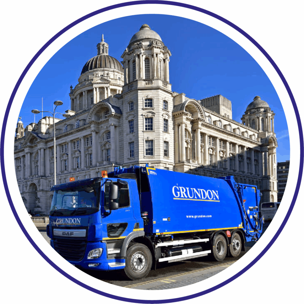 Hydrogen dual fuel refuse collection vehicle operating in an urban environment